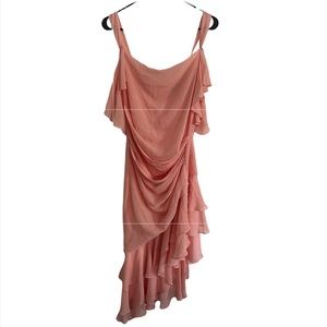 Michael Costello X Revolve Pink Sundress Size Medium
